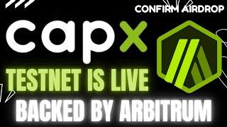  CapX AI | Backed by Arbitrum | Incentivised Testnet is Live #airdrop2025 #cryptoairdrops