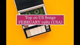 Top 10 US FEB 82-Juice Newton, Cars, Journey, Air Supply, J Geils, Hall & Oates, George Benson, Quar