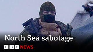 Russian ships accused of North Sea sabotage – BBC News