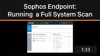 Sophos Endpoint: Running a Full System Scan