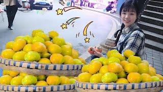 I went to a stall in the city to sell 200 kilograms of crisp persimmons. If I can't earn 400 yuan