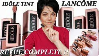 LANCÔME Idôle Tint liquid eyeshadow & eyeliner / Revue complète, swatches, crashtest #lancôme