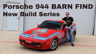 Getting our Porsche 944 BARN FIND Driving