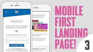 Design & Code a Mobile First Landing Page! (3/4)
