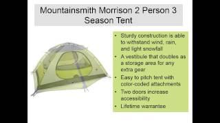 The 3 Best Backpacking Tents
