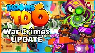 Bloons TD6 War Crimes update / list of war criminals