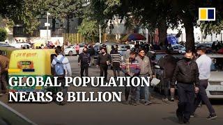 World population set to hit 8 billion, with India overtaking China as most-populous country