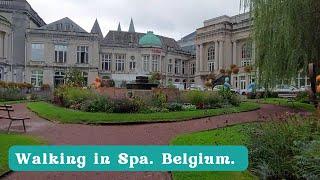 Walking tour in Spa, Belgium - the beautiful city in the east of Belgium