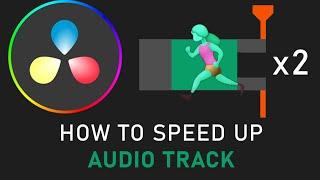 How To Speed Up Audio Track In DaVinci Resolve 18 (quick tutorial)