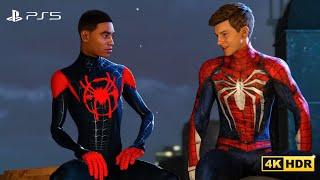 Spider-Man Miles Morales -The Spider verse Suit Walkthrough Gameplay PS5 (4K 60FPS HDR) Part-1