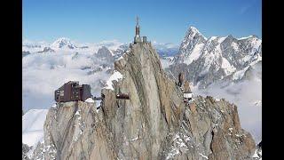 AIGUILLE DU MIDI 3840 m with the cable car, Chamonix