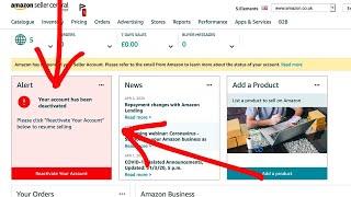 Amazon Seller Account Deactivated | How To Restore Your Suspended Account & Free POA