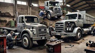 The Process Of Handcrafting & Fitting A UD Truck Chassis In A Local Workshop