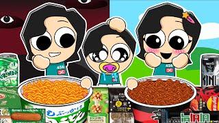 INCREDIBOX SPRUNKI - Player 456 Family’s Squid Game Edition Unique Convenience Store Feast Animation