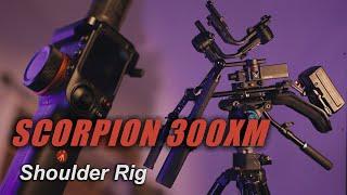 'Scorpion' Shoulder Rig | Manfrotto 300XM version - With Remote Handle