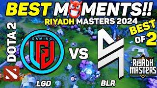 LGD Gaming vs BLR - HIGHLIGHTS - Riyadh Masters 2024 | Dota 2