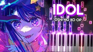 Idol - Oshi no Ko OP | YOASOBI (piano)