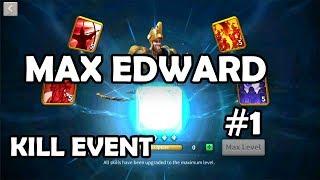 MAX EDWARD of WOODSTOCK Kill Event BATTLE is HE OP?? MGE #1 #RoK | Rise of Kingdoms