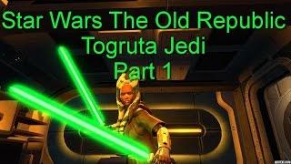 Jedi Knight Gameplay [Light side] SWTOR 2015 │Star wars The old republic (Full Game) Part 1