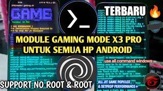 Terbaru  Modul Gaming X3Pro Untuk Semua Hp Android - Auto Lancar Parah  No Root & Root