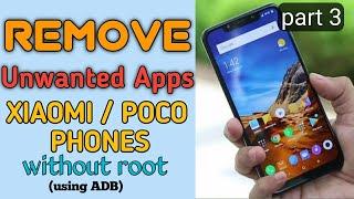 Uninstall System App from Xiaomi/Redmi Phones | Remove Bloatware from Any Xiaomi Phones | NO ROOT