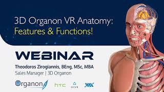 3D Organon VR Αnatomy: Features & Functions