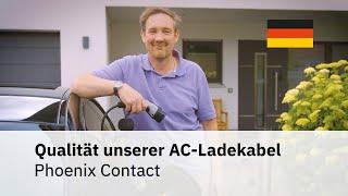 Alltagsheld: Das zuverlässige und langlebige AC-Ladekabel von Phoenix Contact im Einsatz