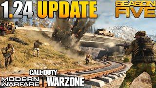 1.24 Update - New Season 5 Maps, Warzone Changes & More! | MW Multiplayer/WARZONE | JGOD