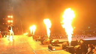 Flames, Pyro, Cryo, and Confetti Cannons at the L Festival!