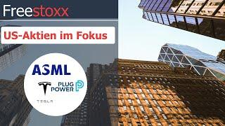 Aktienanalysen zu ASML, Plug Power and Tesla