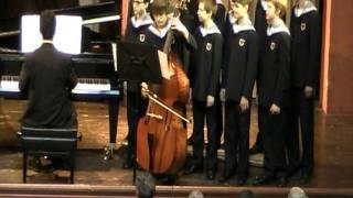 The Vienna Boys Choir  " Mr. Double Bass" by Wolfram Wagner