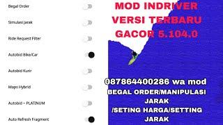 MOD INDRIVER TERBARU GACOR 5.104.0 MOBIL FAN MOTOR AMAN BLOKIR