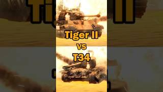 Does The Tiger II Have A Better Gun Than The T34?