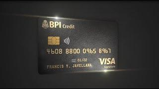 BPI Visa Signature Card