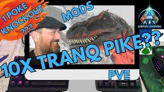 Ark Survival Ascended New Tranq Station Crafting MOD PVE Crossplay enabled! XBOX PS5 Steam Win10