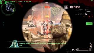 Warface Gameplay PC - Mission PvE Coop as Sniper - Max Quality Settings Full HD - OSD/FPS