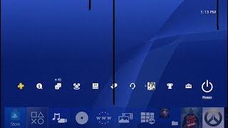 Special Blue Twirl Dynamic Theme PS4