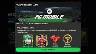 2 KODE REDEEM FC MOBILE TERBARU HARI INI | CARA REDEEM KODE DI FC MOBILE‼️