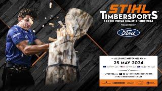 STIHL TIMBERSPORTS® Rookie World Championship 2024 in Milan, Italy