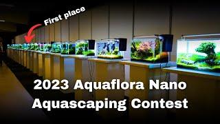 26 AMAZING NANO AQUASCAPES! 2023 Aquaflora Nano Aquascaping Contest