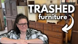 Rescuing Furniture from the Trash | You Won't Believe What I Found!