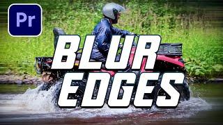 Blurred Edge Effect Premiere Pro | Adobe Premiere Pro 2021 Quick Tutorial