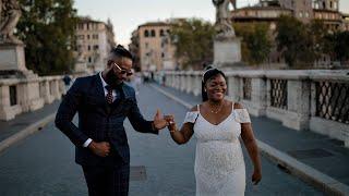 Elopement in Rome, love goes beyond.