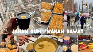 Dawat tou Zarori hy| Last Day in Toronto | Cooked by Sabeen| Pakistani Canadian mom vlogs