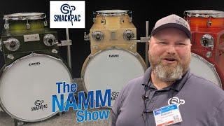 NAMM 2023: Brandon Fowler Of SmackPac Shows Us Their Portable Drum Sets