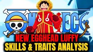 NEW EGGHEAD LUFFY - SKILLS TRAITS COLOR & CLASS ANALYSIS! | ONE PIECE Bounty Rush 5.5 Anniversary