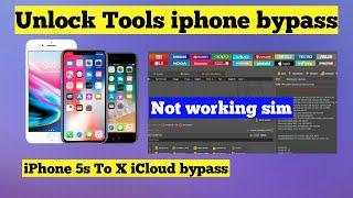 how to unlock tool iphone bypass | unlock tools iphone bypass not sim working