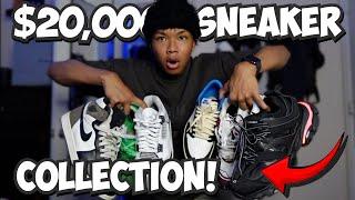 MY $20,000+ SNEAKER COLLECTION! 