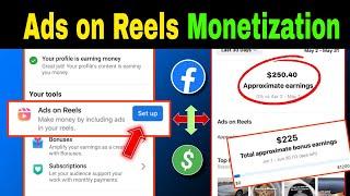 Facebook Ads On Reels Monetization | Ads On Reels কিভাবে চালু  করব ? How to Set-Up Ads On Reels FB