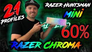 21 Chroma Profiles for the Razer Huntsman Mini | 60% Keyboard